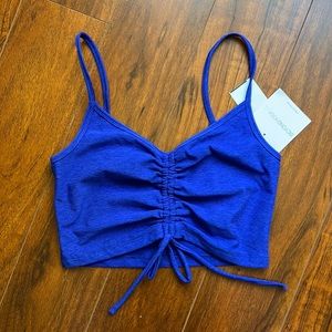 Beyond Yoga front cinch crop bra tank